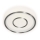 Briloner - LED Ceiling light SIRKEL LED/12W/230V matte chrome