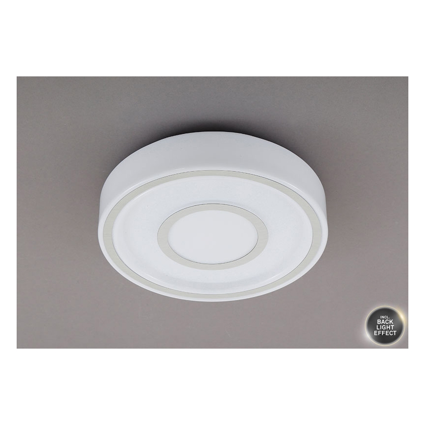 Briloner - LED Ceiling light SIRKEL LED/12W/230V matte chrome