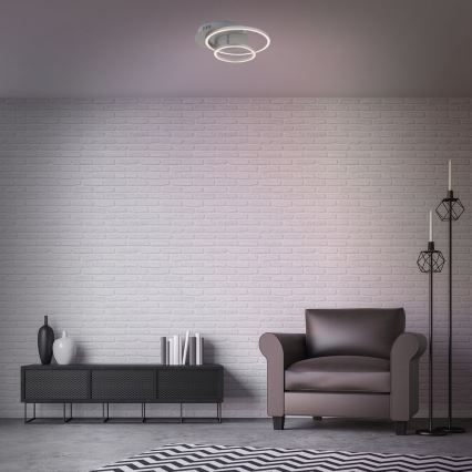 Briloner - LED Dimmable ceiling light FRAMES LED/24,5W/230V