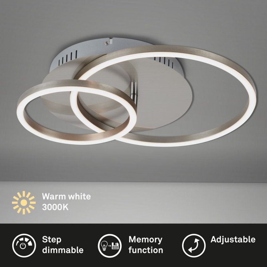 Briloner - LED Dimmable ceiling light FRAMES LED/24,5W/230V