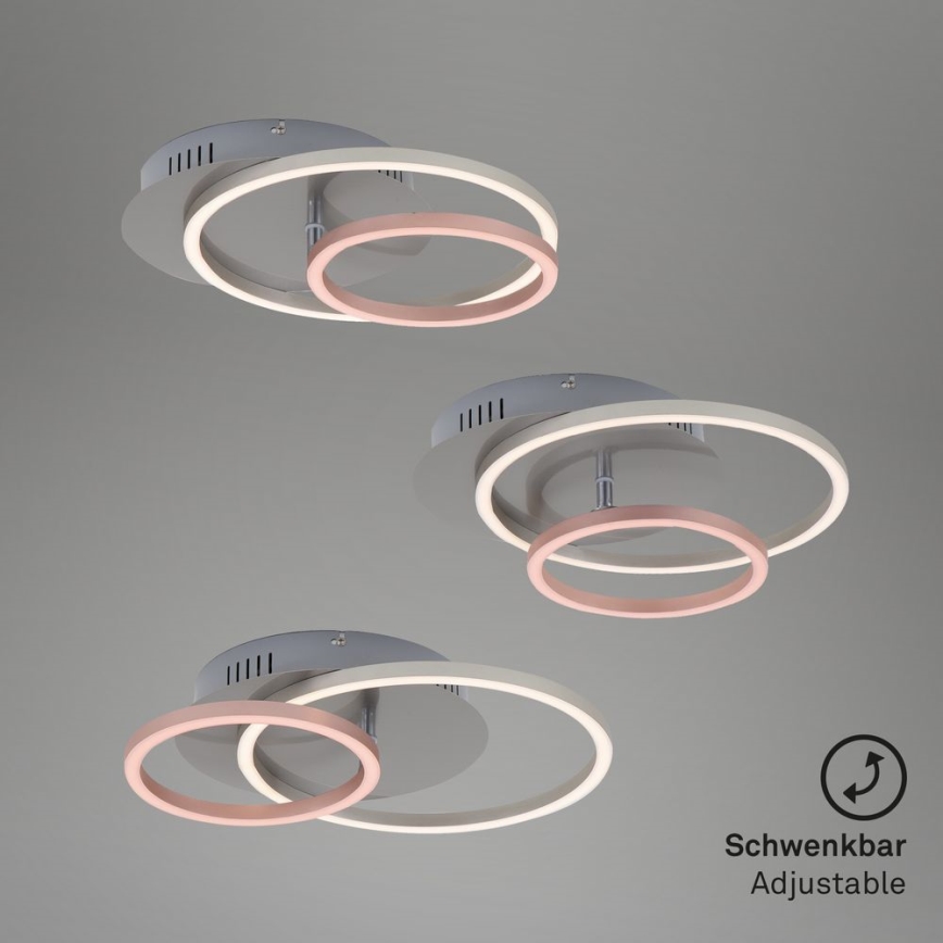 Briloner - LED Dimmable ceiling light FRAMES LED/24,5W/230V