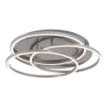 Briloner - LED Dimmable ceiling light FRAMES LED/60W/230V matte chrome
