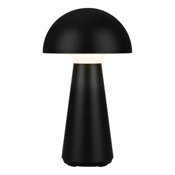 Briloner - LED Dimmable Rechargeable Touch-Sensitive Outdoor Table Lamp LED/2,6W/5V 3000K IP44 2000 mAh Black