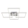 Briloner - LED Dimmable surface-mounted chandelier FRAME 4xLED/12W/230V
