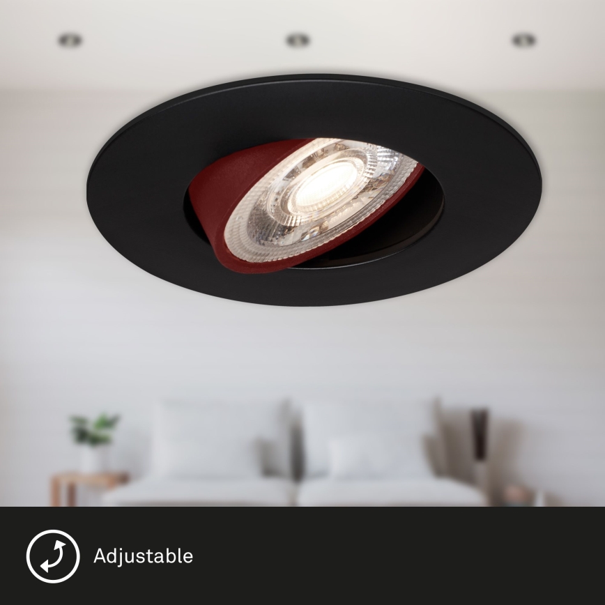 Briloner - SET 3x LED Bathroom recessed light LED/4,9W/230V IP23