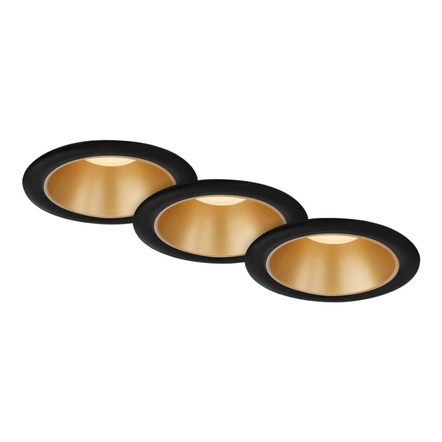 Briloner - SET 3x LED Bathroom recessed light LED/4,9W/230V IP44