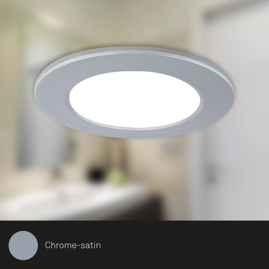 Briloner - SET 3x LED RGBW Dimmable bathroom recessed light LED/4,8W/230V 3000-6500K IP65 + remote control