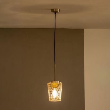 Briloner - SEVENTIES power cord with cage black/gold