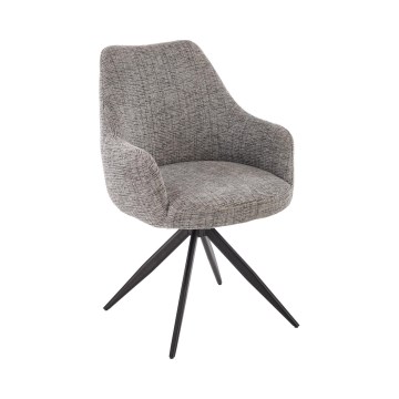BRISA Dining Chair, 1 pc, Grey