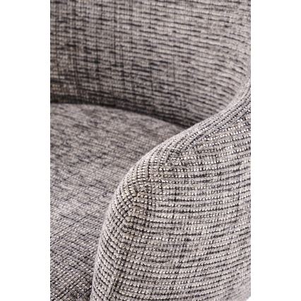 BRISA Swivel Dining Chair, 1 pc, grey