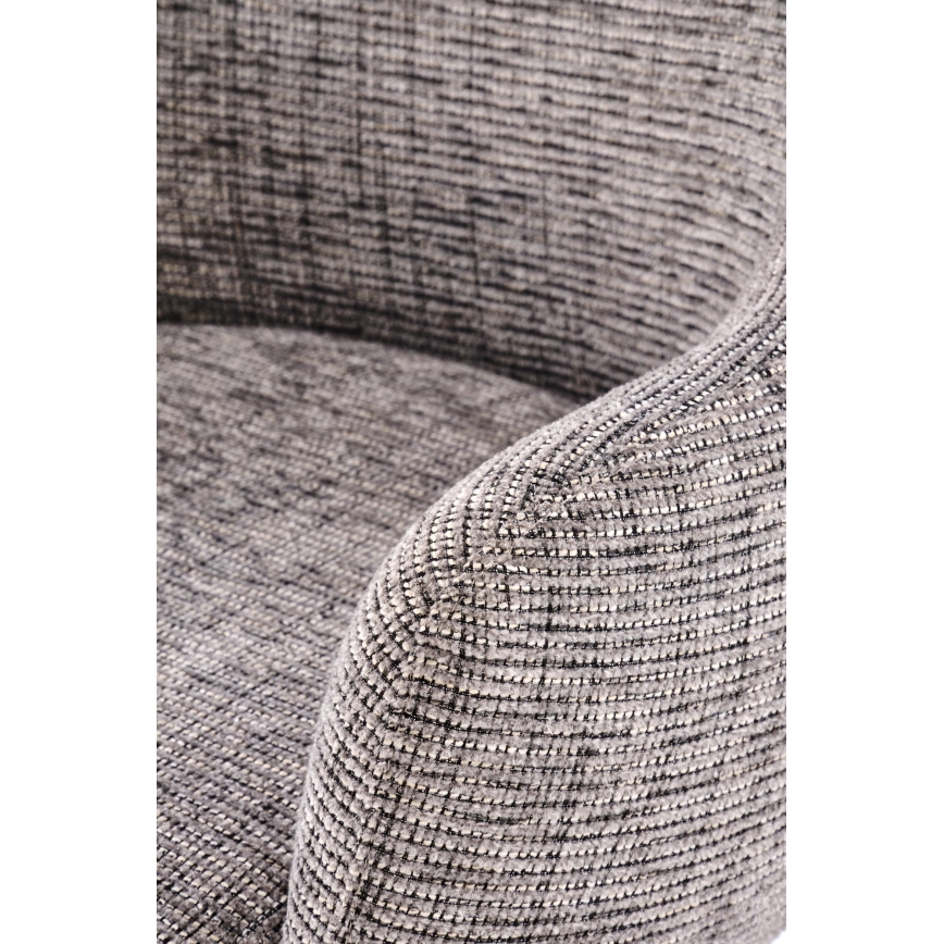 BRISA Swivel Dining Chair, 1 pc, grey