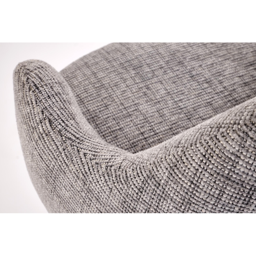 BRISA Swivel Dining Chair, 1 pc, grey
