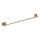 Bronze-finish towel bar, 66.5 × 6.5 cm