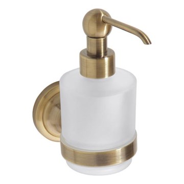 Bronze Soap Dispenser, 7.5 x 15 cm
