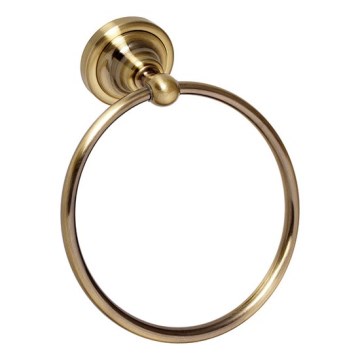 Bronze towel holder 16x19 cm