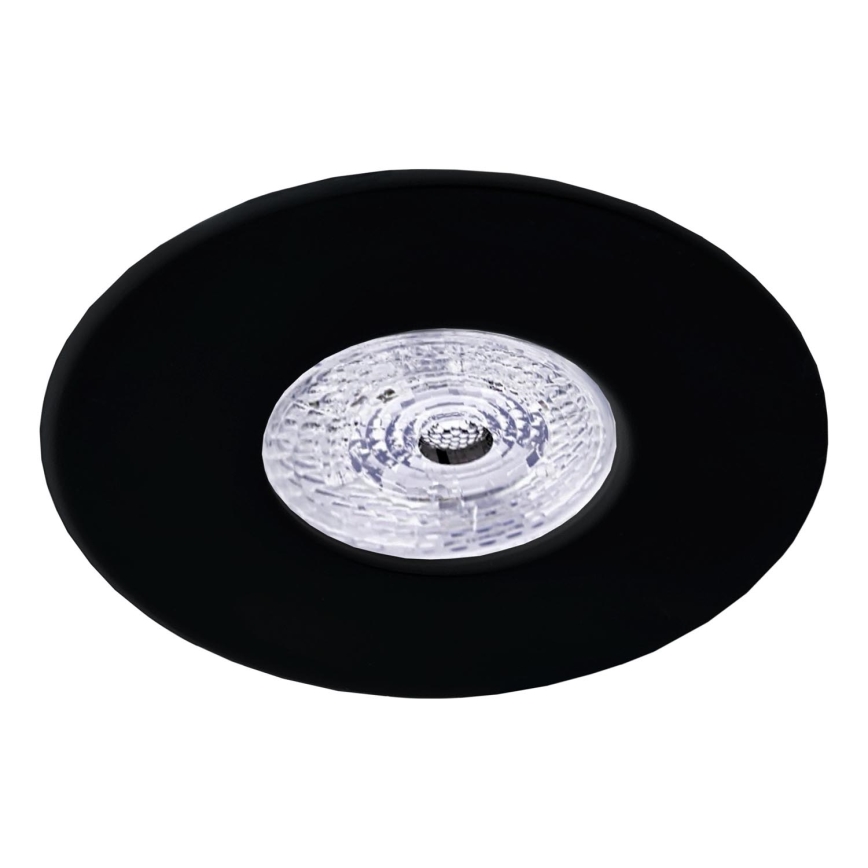 Brosline - Recessed ceiling light 1xGU10/10W/230V black