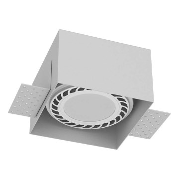 Brosline - Recessed ceiling light 1xGU10/18W/230V white