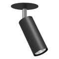 Brosline - Recessed ceiling spotlight 1xGU10/4W/230V black