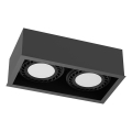 Brosline - Spotlight 2xGU10/18W/230V, Black