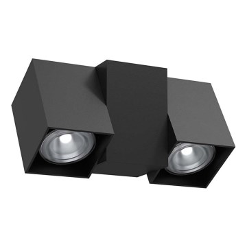Brosline - Wall-mounted spotlight 1x GU10/10W/230V, black