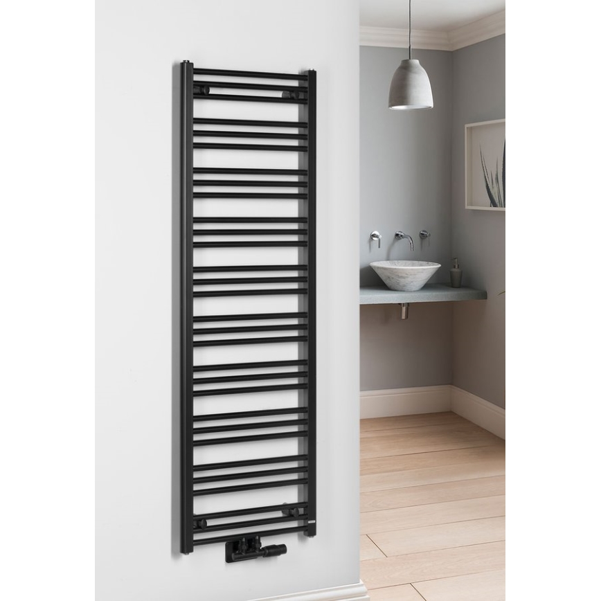 Bruckner - ALBRECHT Bathroom Radiator 157x50 cm Matte Black