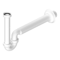 Bruckner - Basin/bidet siphon low DN40 white