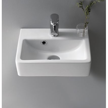 Bruckner - Basin NOAM 37,5x28 cm ceramics/white