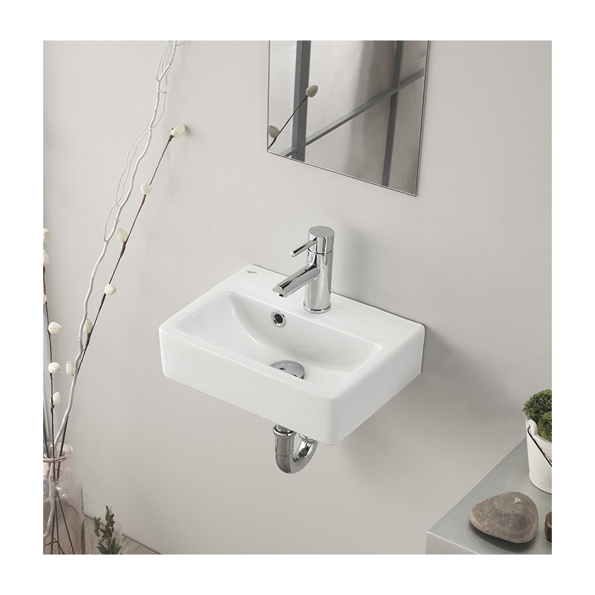Bruckner - Basin NOAM 37,5x28 cm ceramics/white