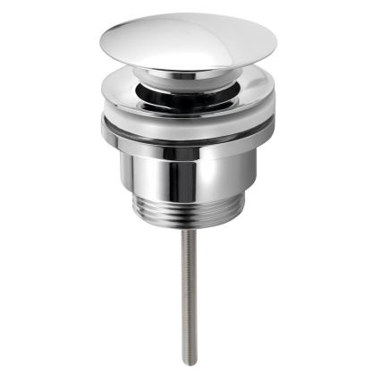 Bruckner - Basin waste without overflow CLICK-CLACK d. 6,4 cm shiny chrome