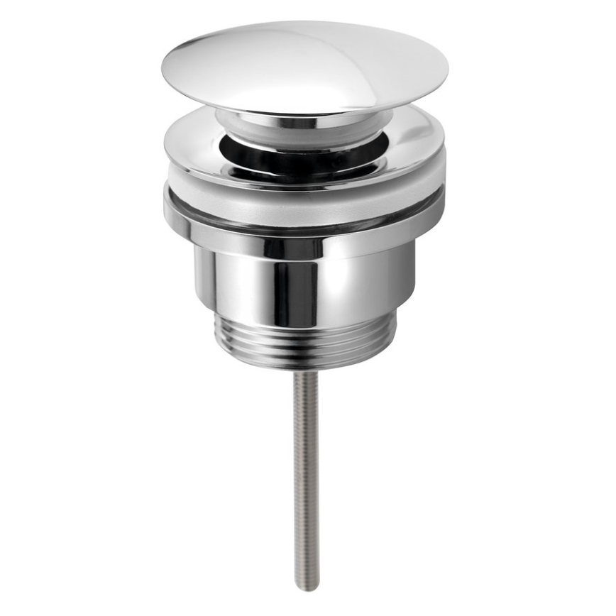 Bruckner - Basin waste without overflow CLICK-CLACK d. 6,4 cm shiny chrome