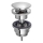 Bruckner - Basin waste without overflow CLICK-CLACK d. 6,4 cm shiny chrome