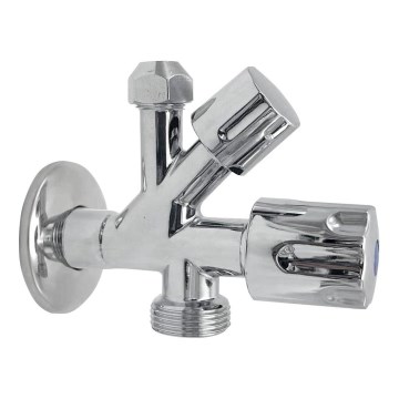 Bruckner - Combination valve shiny chrome
