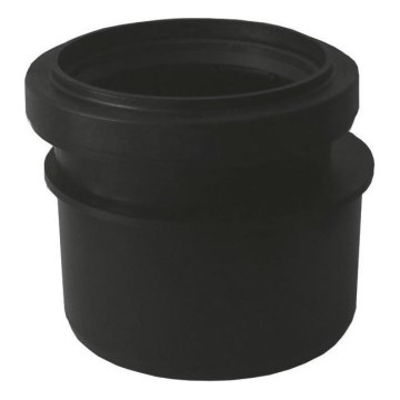 Bruckner - Connecting reducer low d. 11 cm black