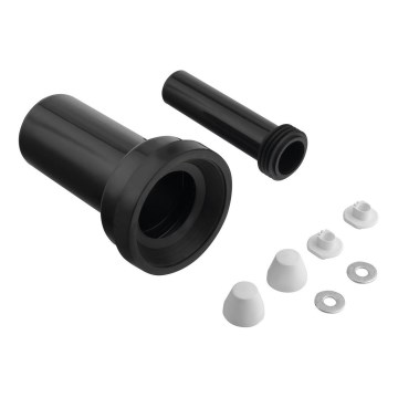 Bruckner - Connection set for wall-hung toilet 25 cm black