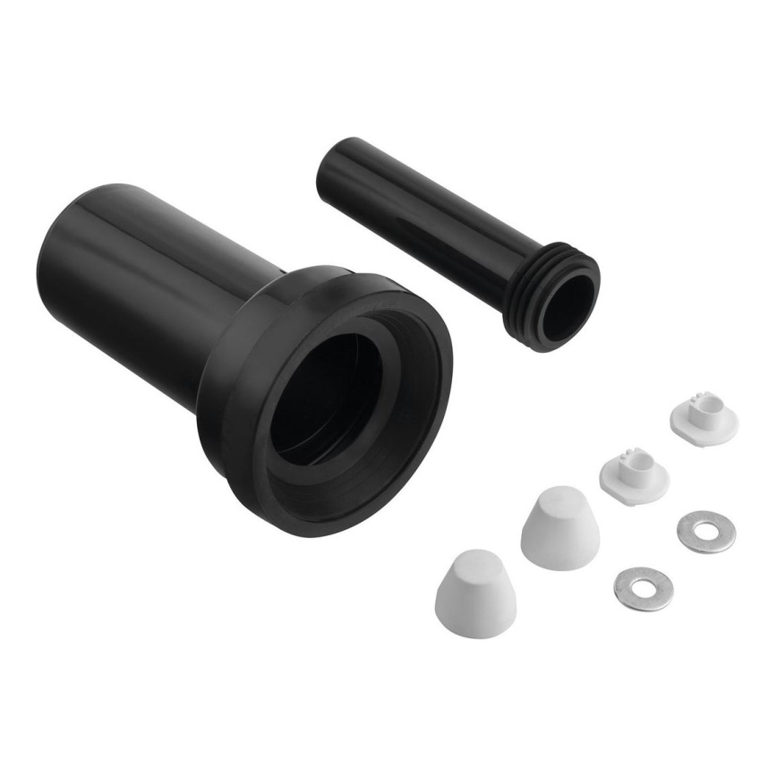 Bruckner - Connection set for wall-hung toilet 25 cm black