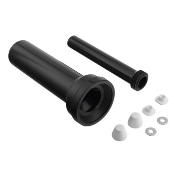 Bruckner - Connection set for wall-hung toilet 35 cm black