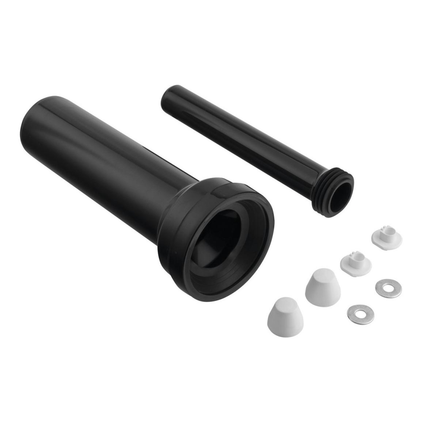 Bruckner - Connection set for wall-hung toilet 35 cm black
