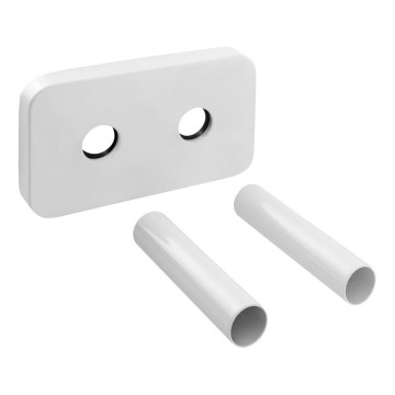 Bruckner - Cover rosette for central connection WICHER white