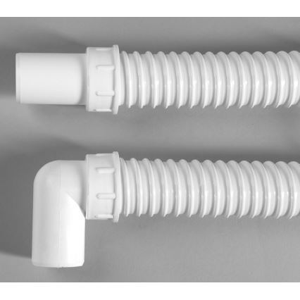 Bruckner - Flexible connecting pipe elbow 80 cm white