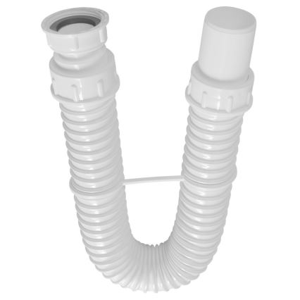 Bruckner - Flexible sink trap DN40 white