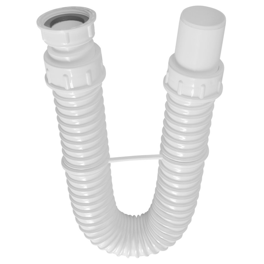 Bruckner - Flexible sink trap DN40 white