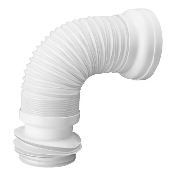 Bruckner - Flexible toilet pan connector 27,5-55 cm white