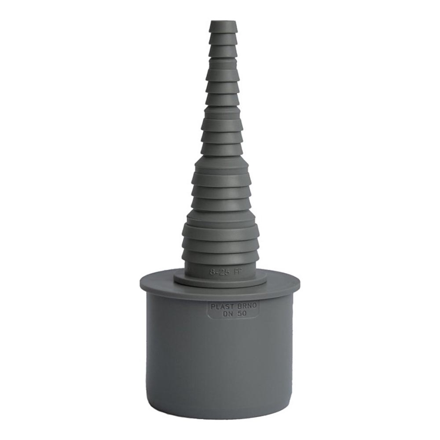 Bruckner - Hose connection end DN50 8-25 mm grey