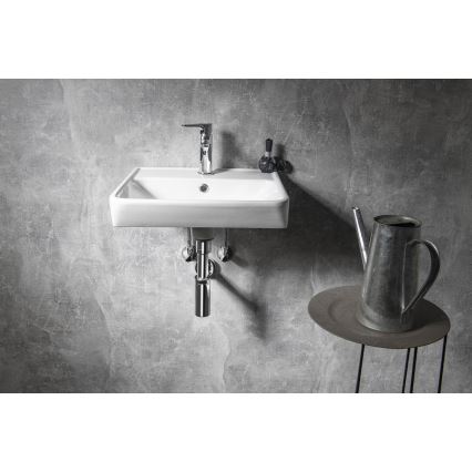 Bruckner - Inset basin NEON 45x41,5 cm ceramics/white