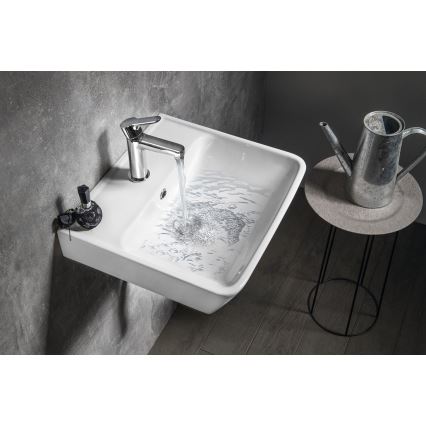 Bruckner - Inset basin NEON 45x41,5 cm ceramics/white
