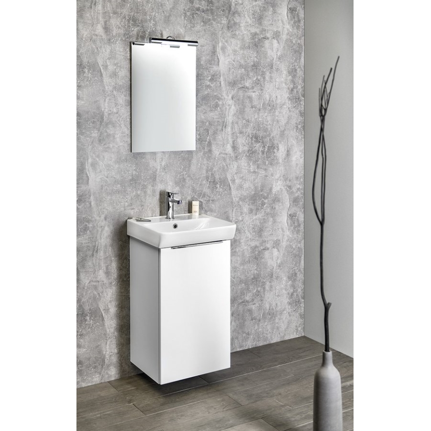 Bruckner - Inset basin NEON 45x41,5 cm ceramics/white