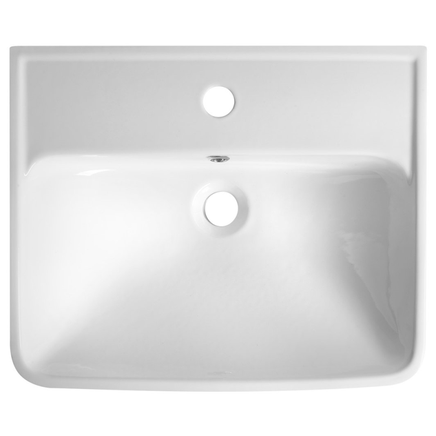 Bruckner - Inset basin NEON 45x41,5 cm ceramics/white
