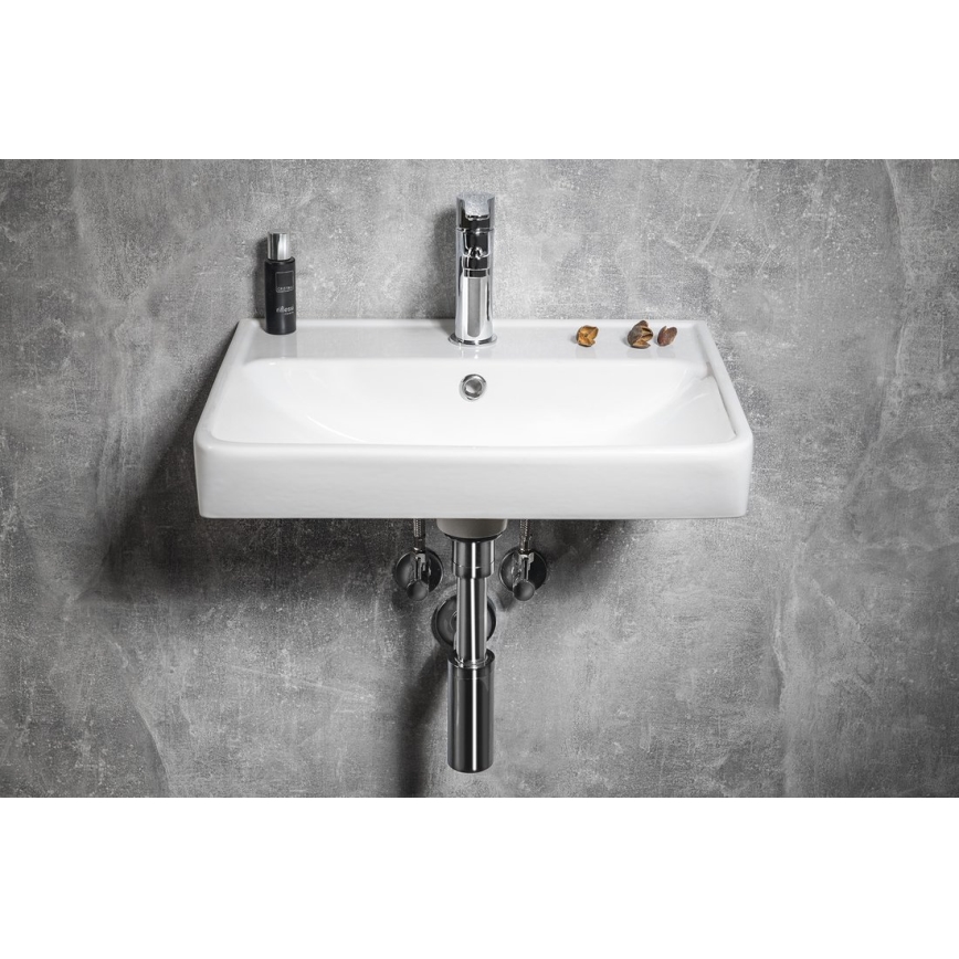 Bruckner - Inset basin NEON 50x41,5 cm ceramics/white
