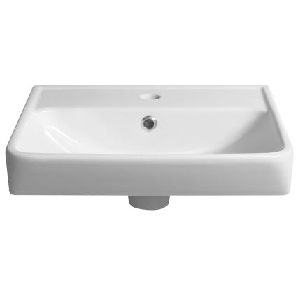 Bruckner - Inset basin NEON 50x41,5 cm ceramics/white