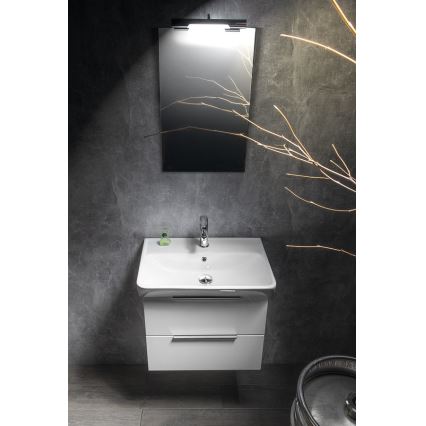 Bruckner - Inset basin NEON 60x41,5 cm ceramics/white